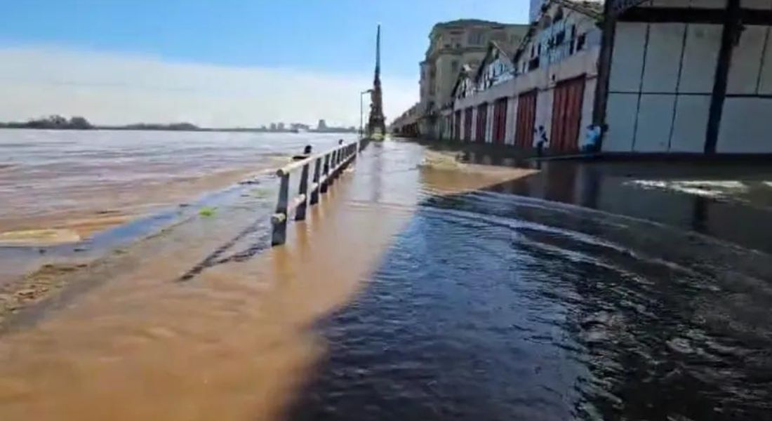 GUAÍBA SEGUE SUBINDO